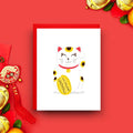 Good Luck Cat Card
