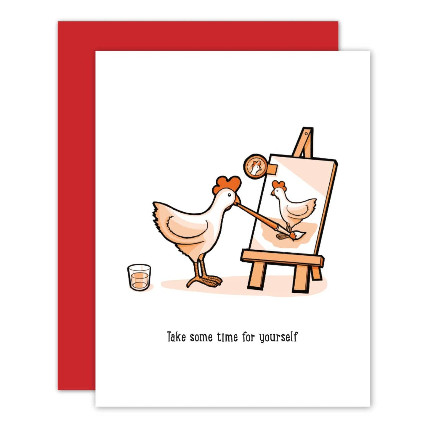 Chicken Self-Care Card