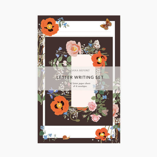 Wild Flowers Letter Writing Set