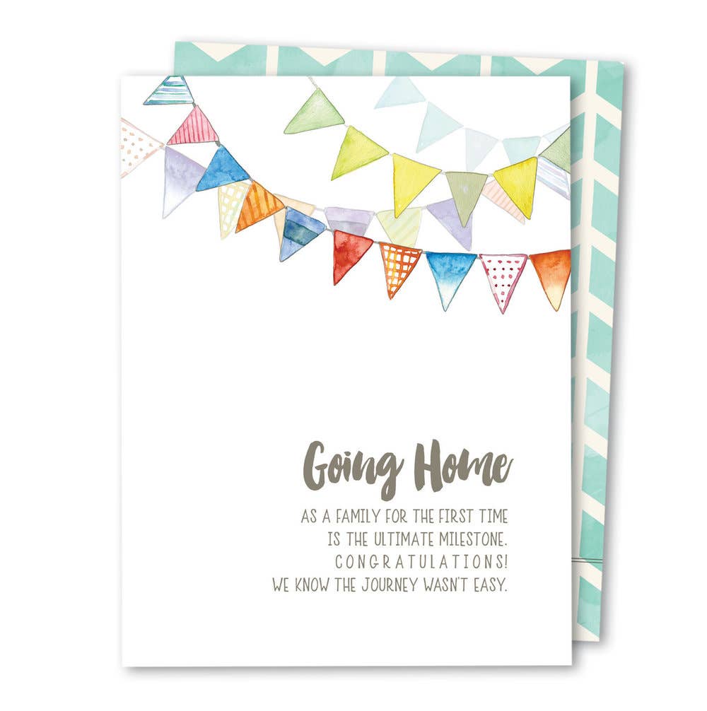 Going Home- NICU Homecoming Congratulations Card