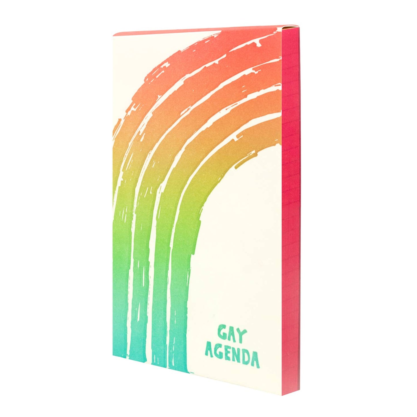 Gay Agenda Letterpress Note Pad