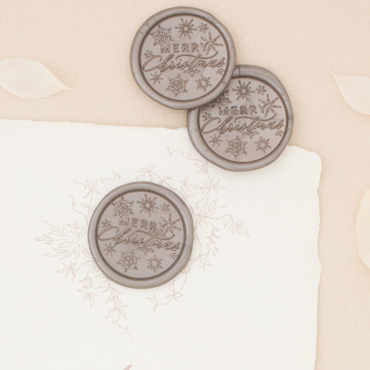 Christmas Holiday Wax Seals (pack of 6)