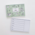 Mint Doodles Weekly Planner