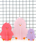 Pink Acrylic Chicks Set