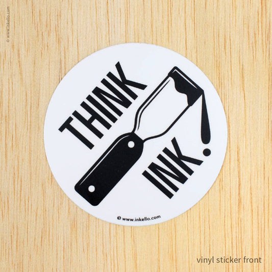 Think Ink! Sticker
