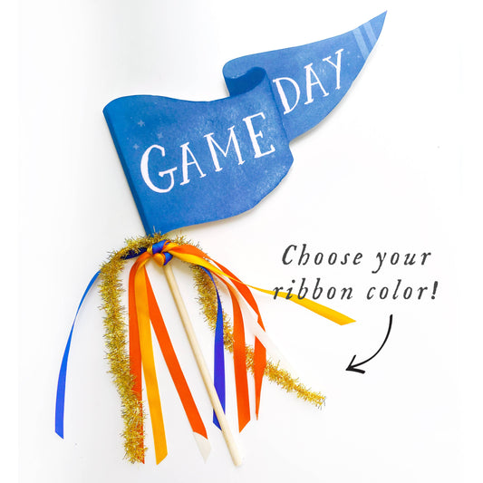 Game Day Football Party Pennant