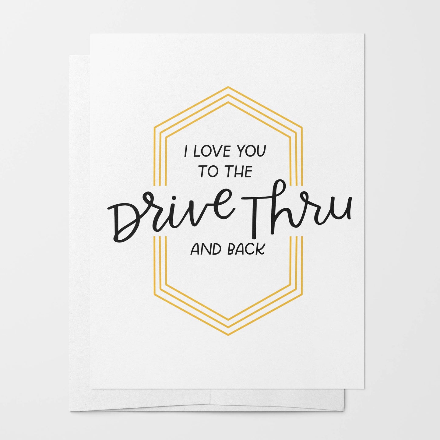 Drive Thru Love Card