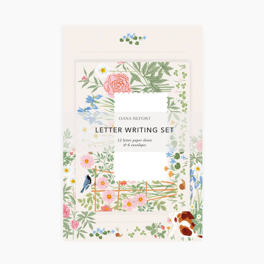 Garden Letter Writing Set