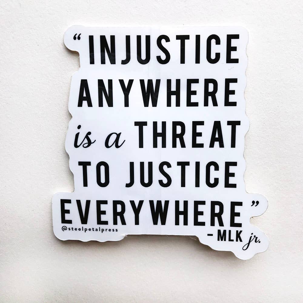 Injustice Sticker