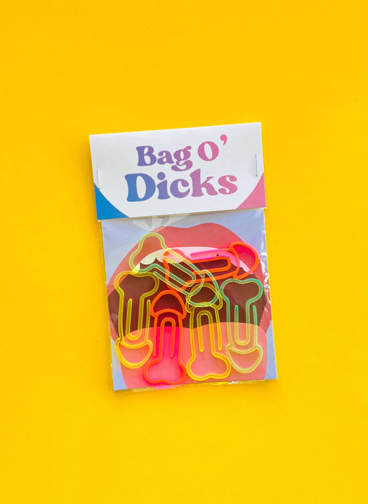 Bag O' Dicks Cockclips: Neon