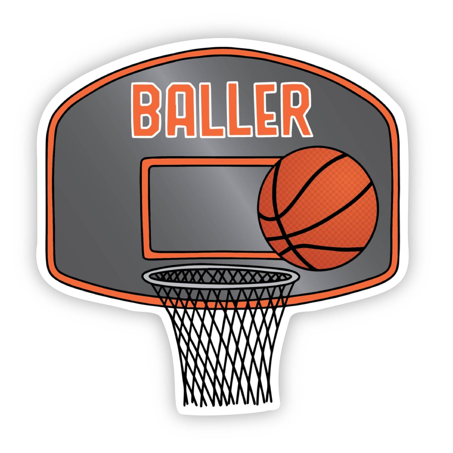 Baller Basketball Sports Sticker