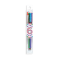 Six Click Colored Gel Pen - Classic