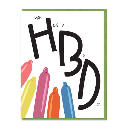 HBD Birthday Card