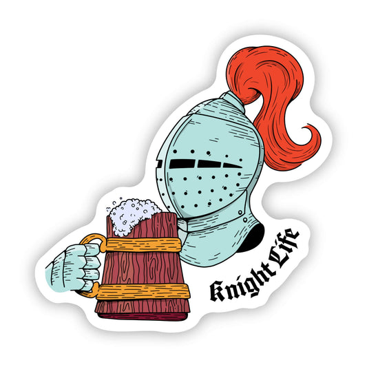 Knight Life Sticker