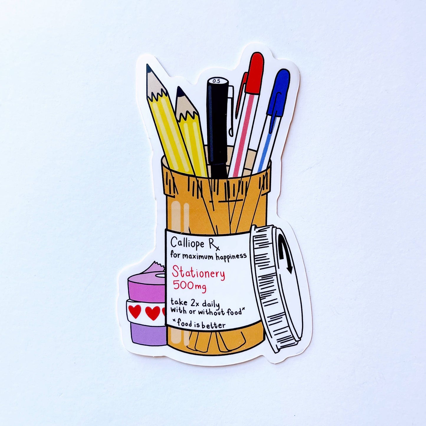 Stationery Prescription Sticker