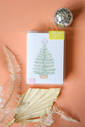 Disco Ball Christmas Tree Mini Cards (Boxed Set of 8)