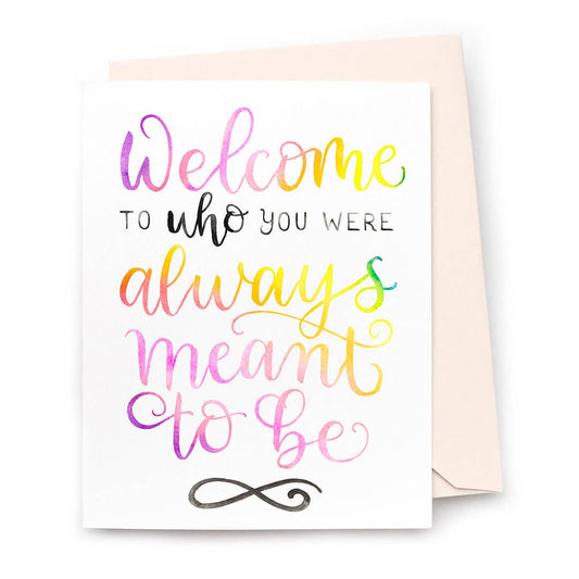Always Meant to Be Card