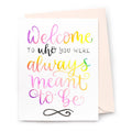 Always Meant to Be Card