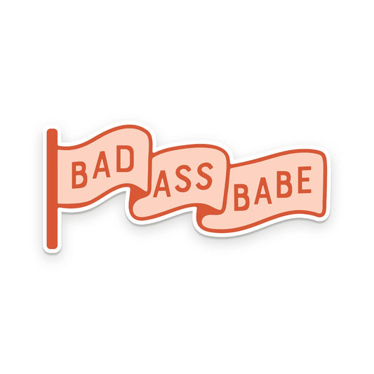 Badass Babe Sticker