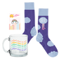 What Day Is It? - Mug, Socks, and Enamel Pin Gift Set