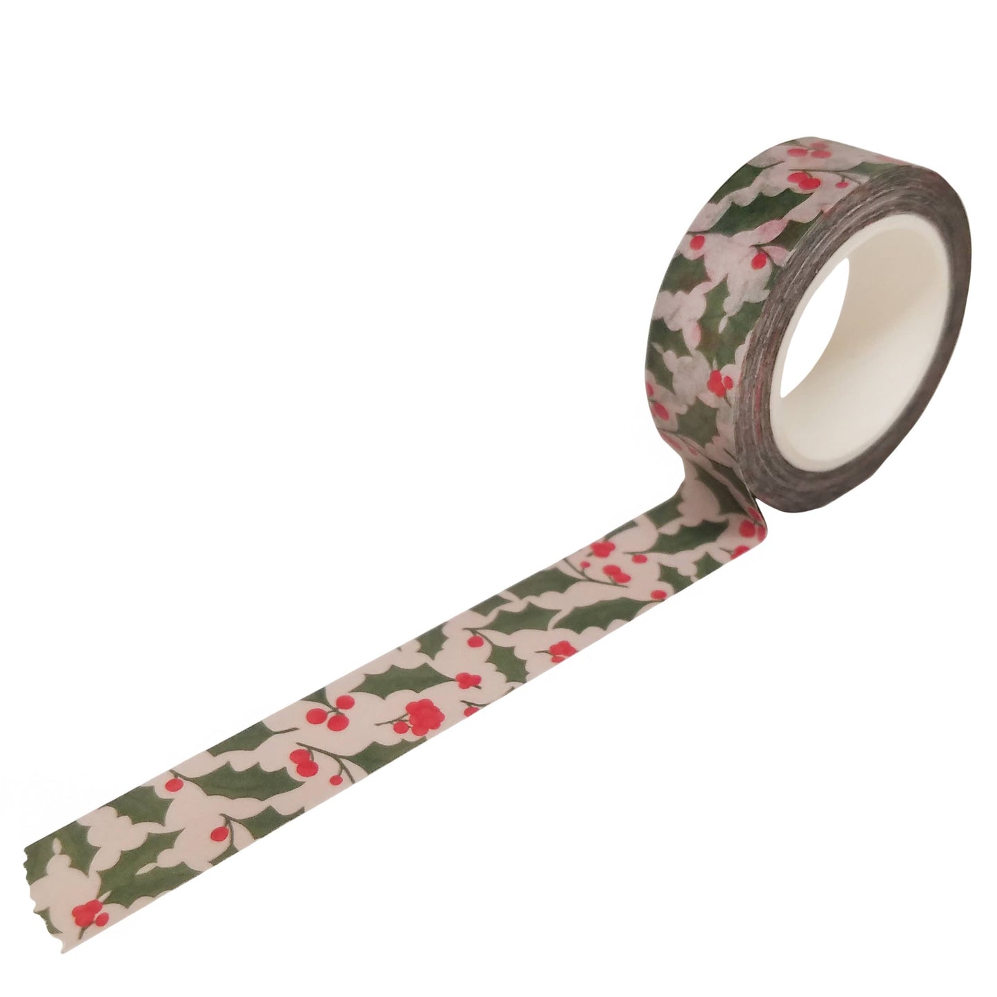 Red and Green Holly Washi Tape