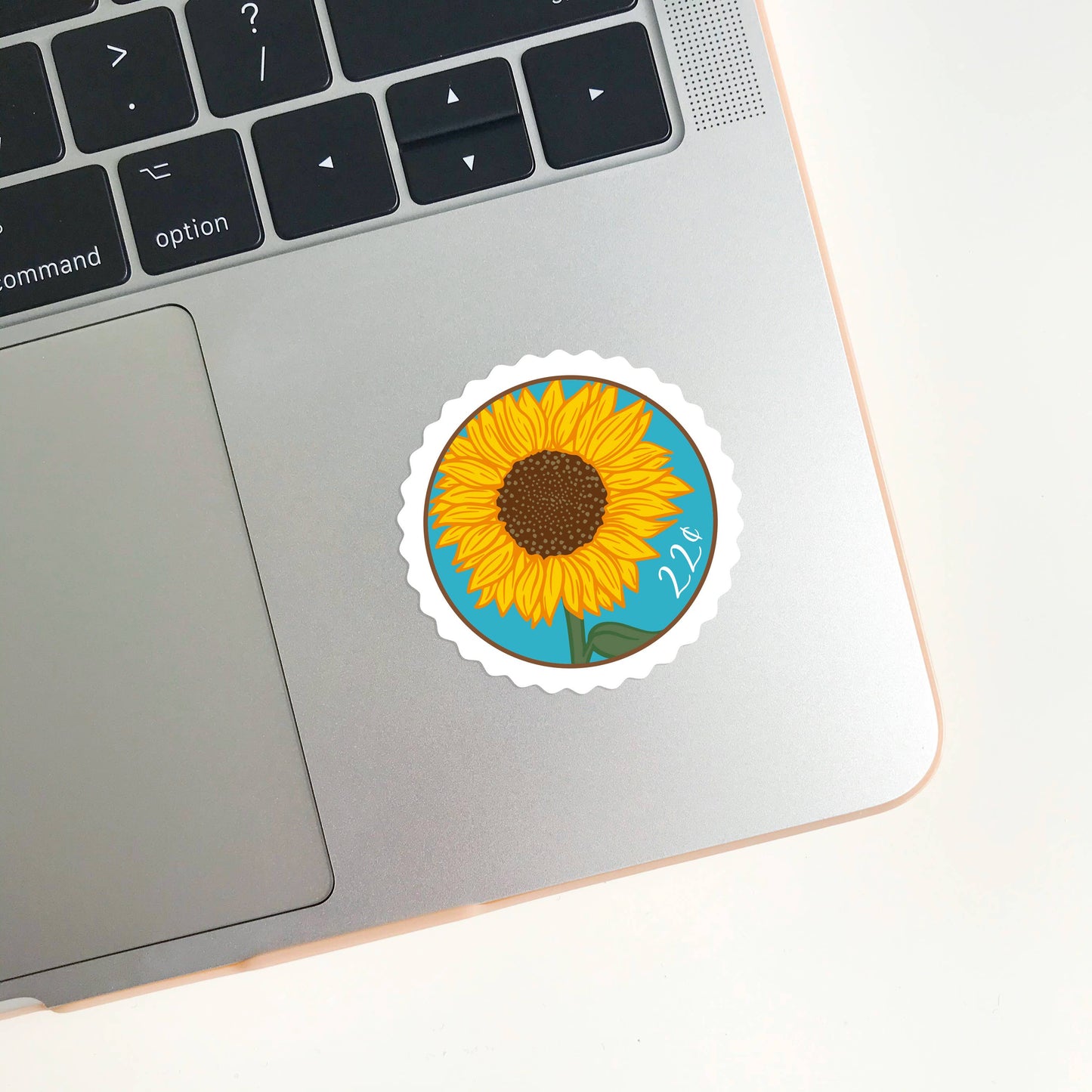 Sunflower Stamp Sticker
