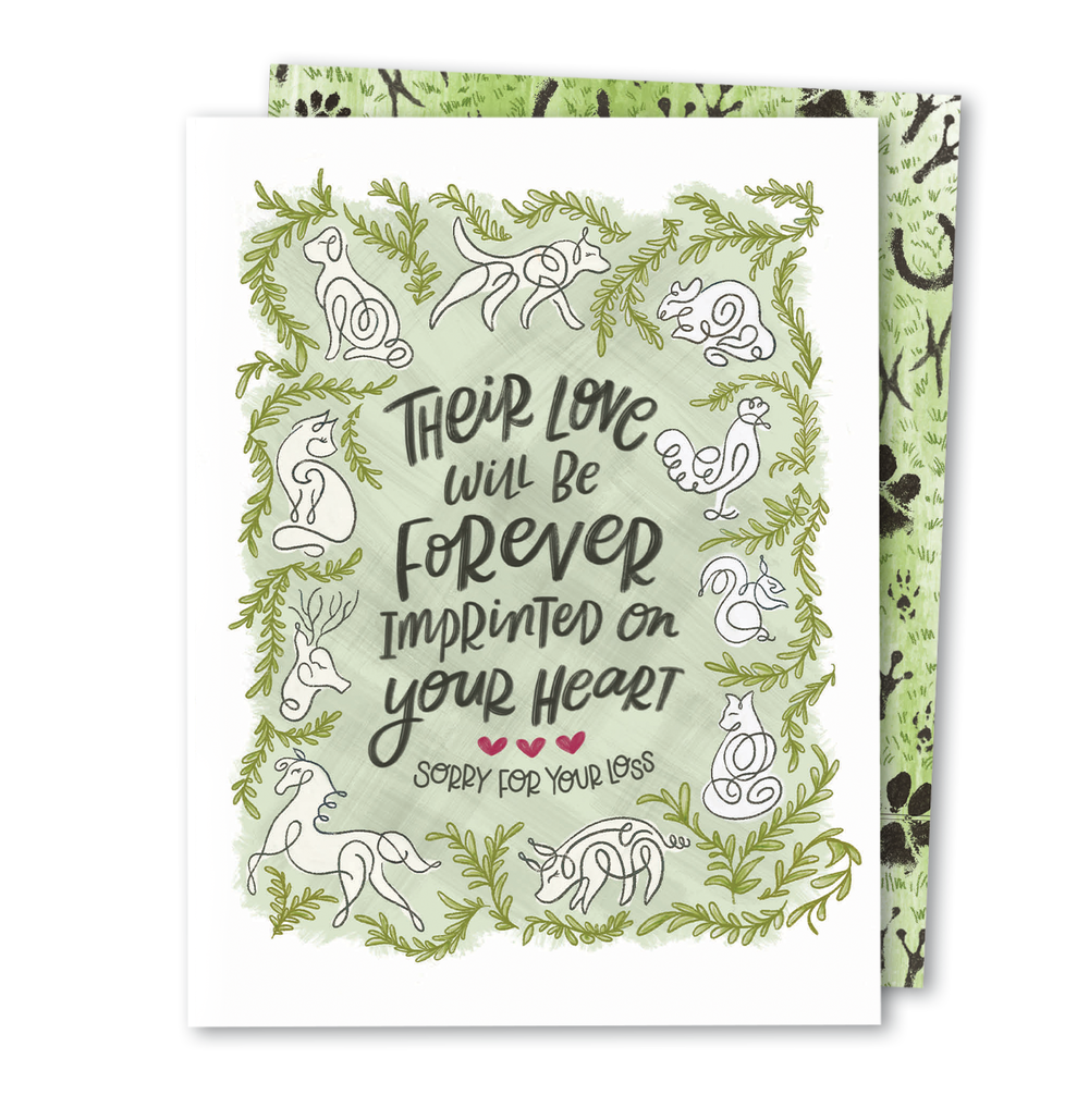 Pet Loss Love Card