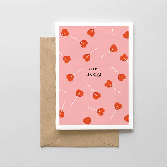 Love Sucks - Galentine's Day Card