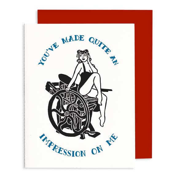 Pin-Up Impression Card