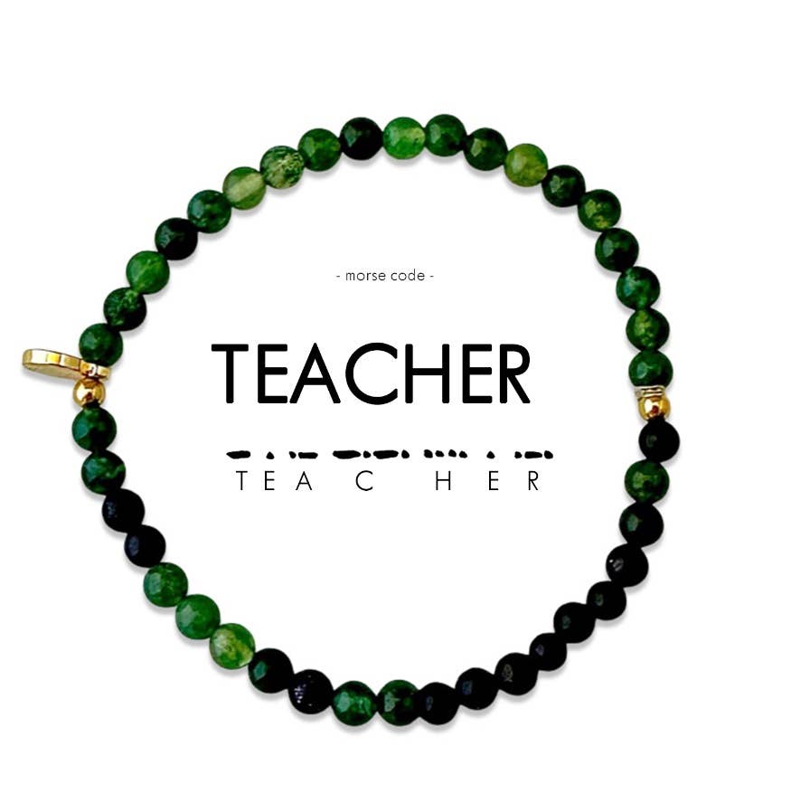 Morse Code Bracelet - Teacher