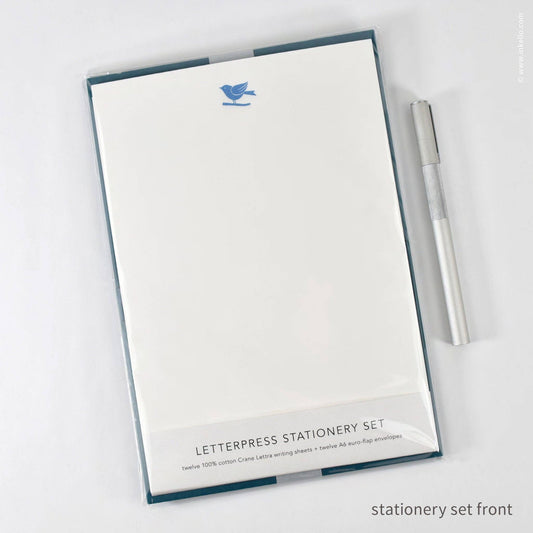 Bluebird Stationery Set