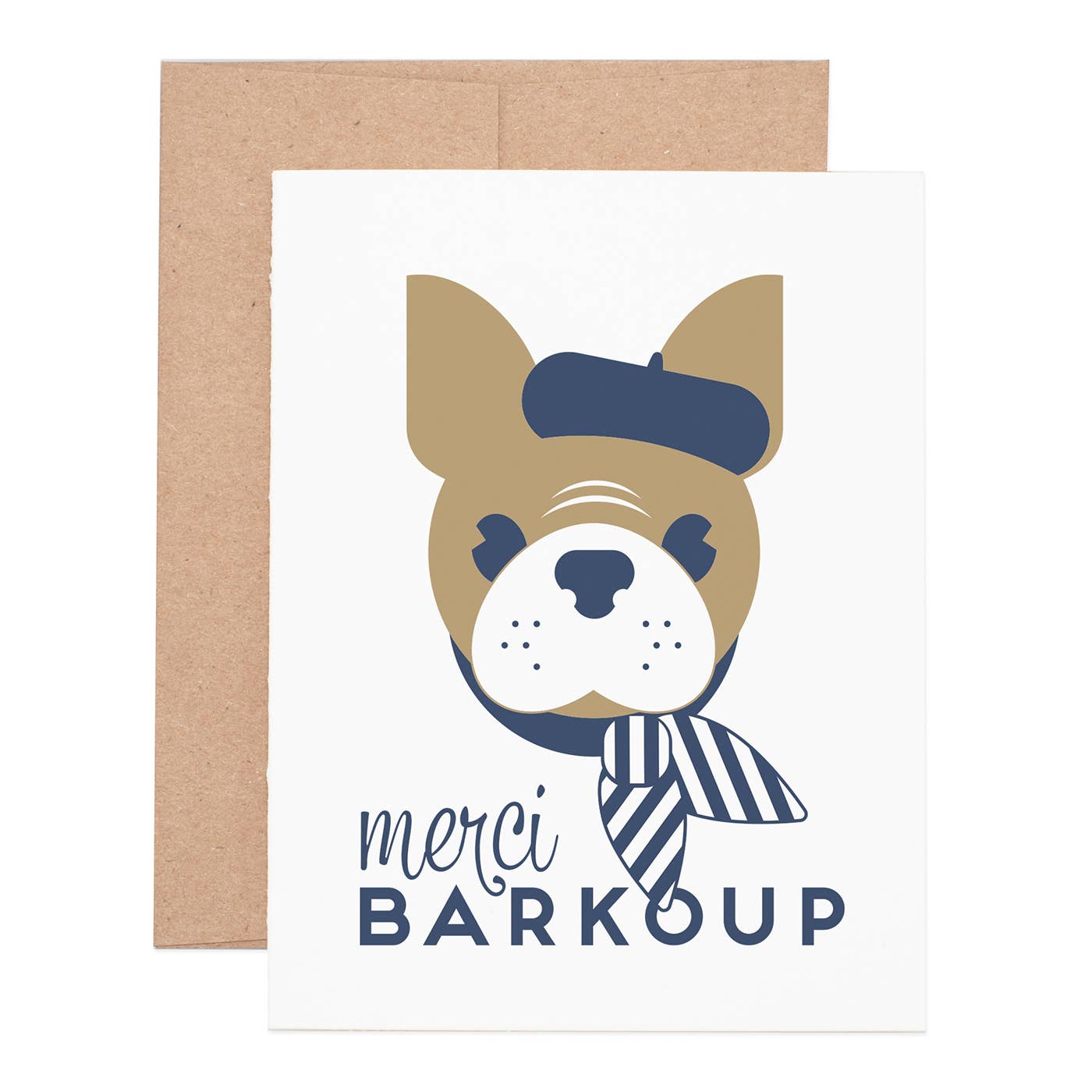 Merci Barkoup Thank You Card