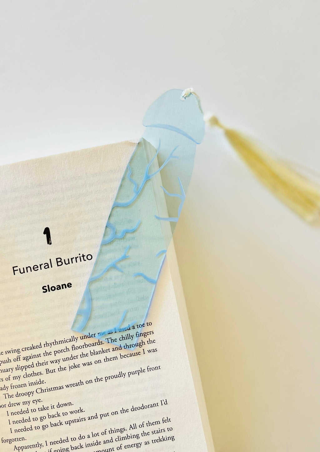 Thundercock Cockmark™ Bookmark: Ice Blue