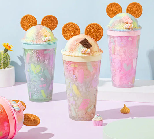 Cookie Mouse Ear Sweets Rainbow Tumbler - 16 Oz