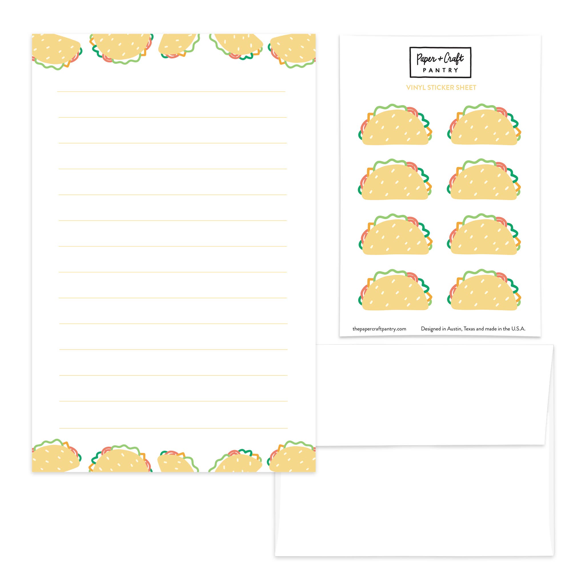 Taco Letter Set