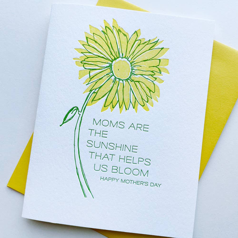 Sunflower Mother's Day Greeting Card