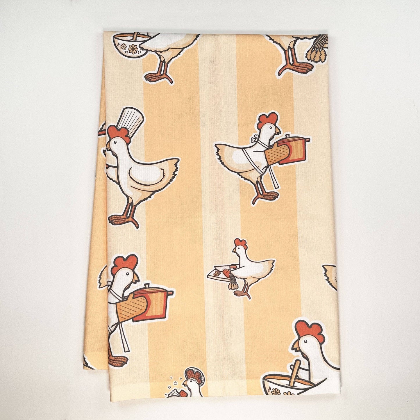 Creative Chicken in the Kitchen Tea Towel