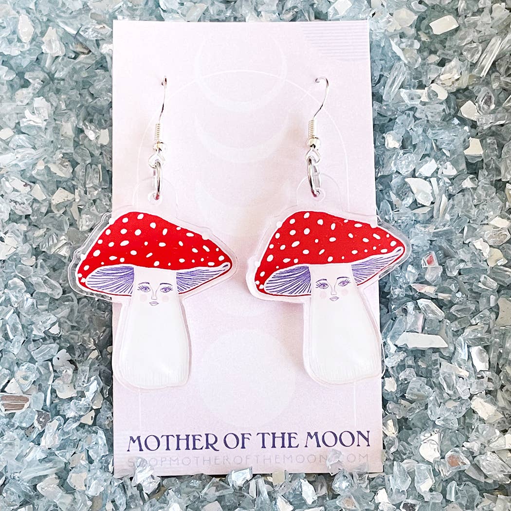 Mushroom Lady Earrings