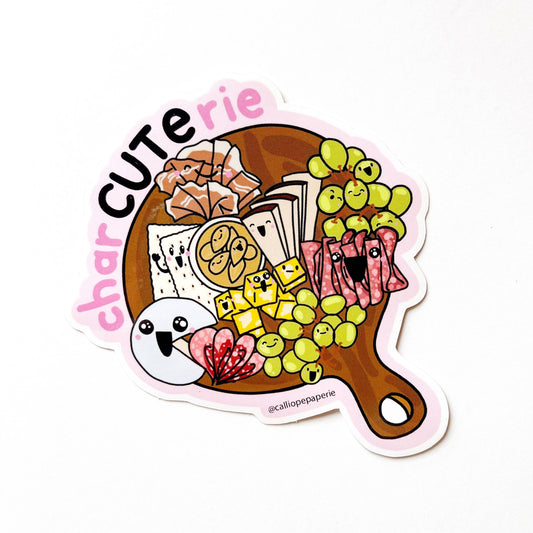Char-CUTE-rie Sticker