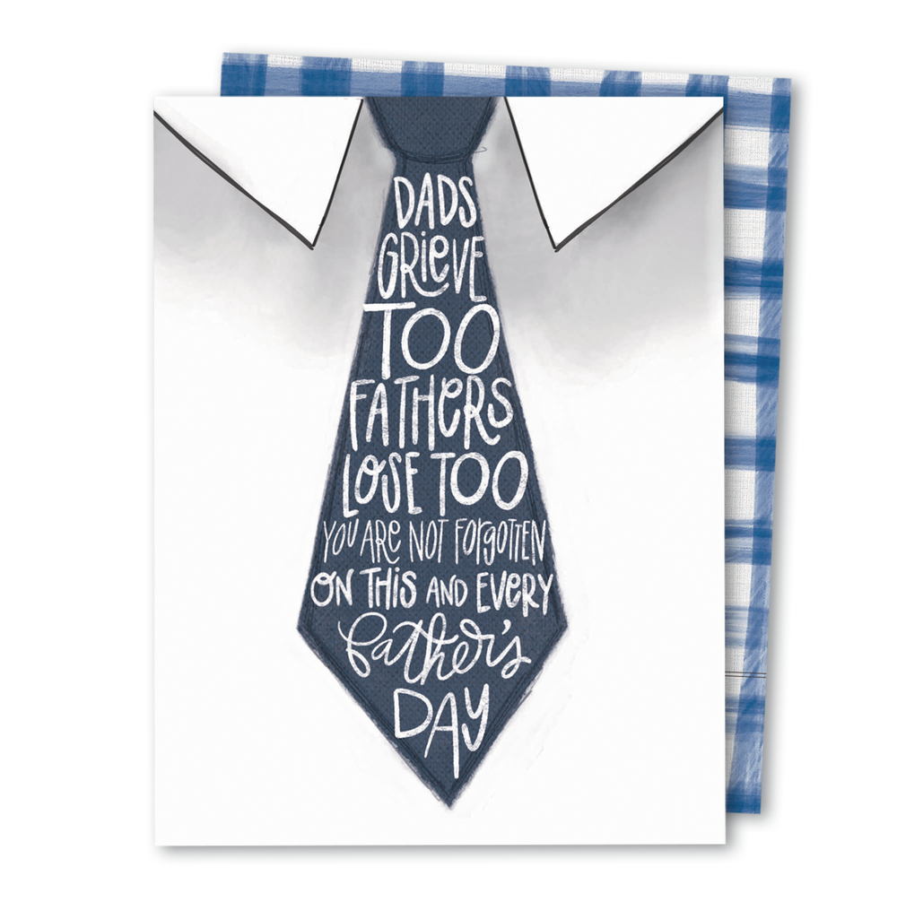 Dads Grieve Too- Bereaved Father's Day Card