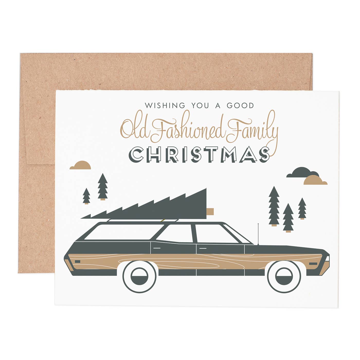 Old Fashioned Christmas Greeting Card (Boxed Set of 6)