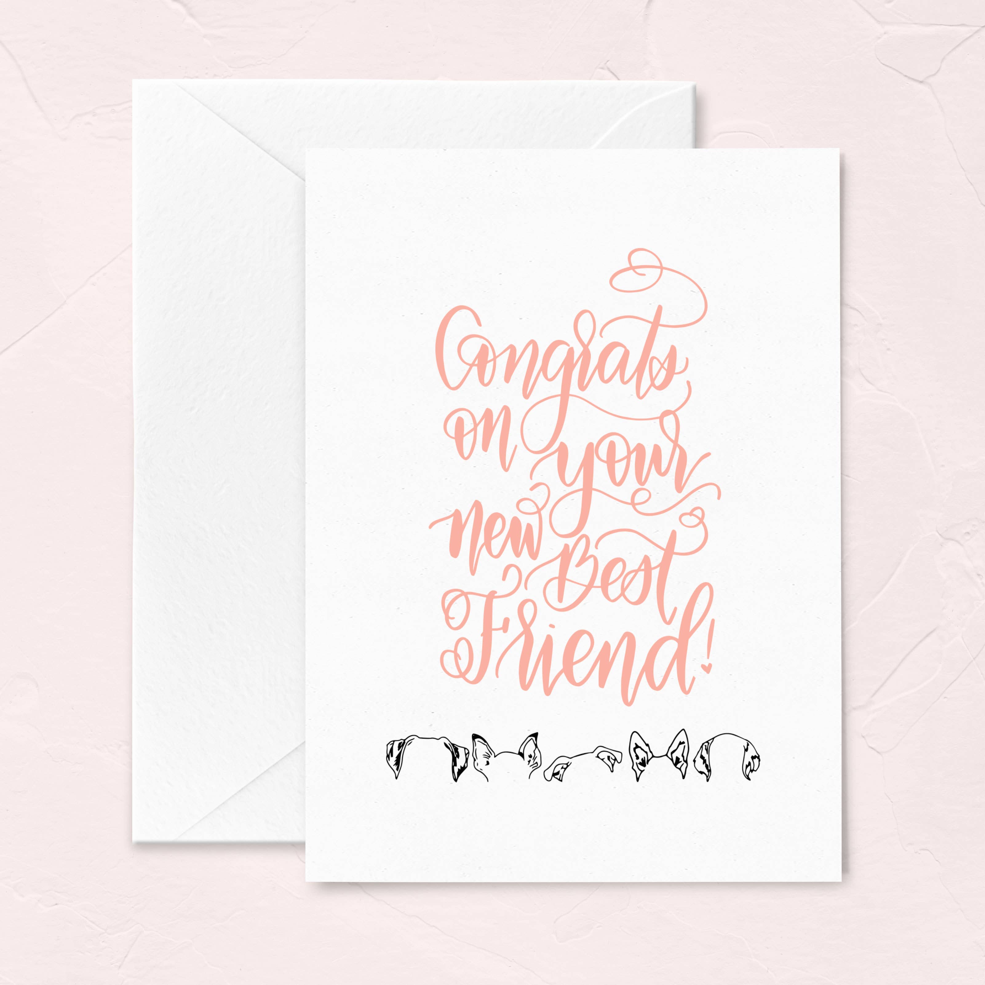 New Dog Greeting Card