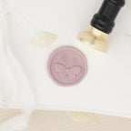 You Give Me Butterflies 3D Wax Stamp