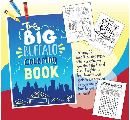 The Big Buffalo Coloring Book