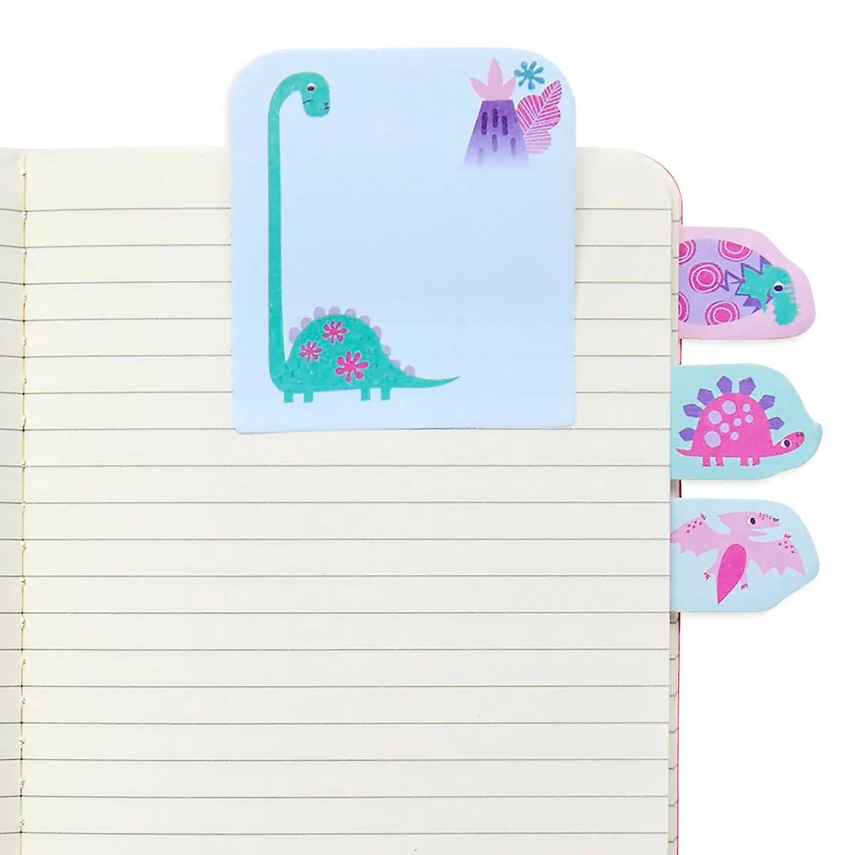 Note Pals Sticky Tabs - Cute Dinos