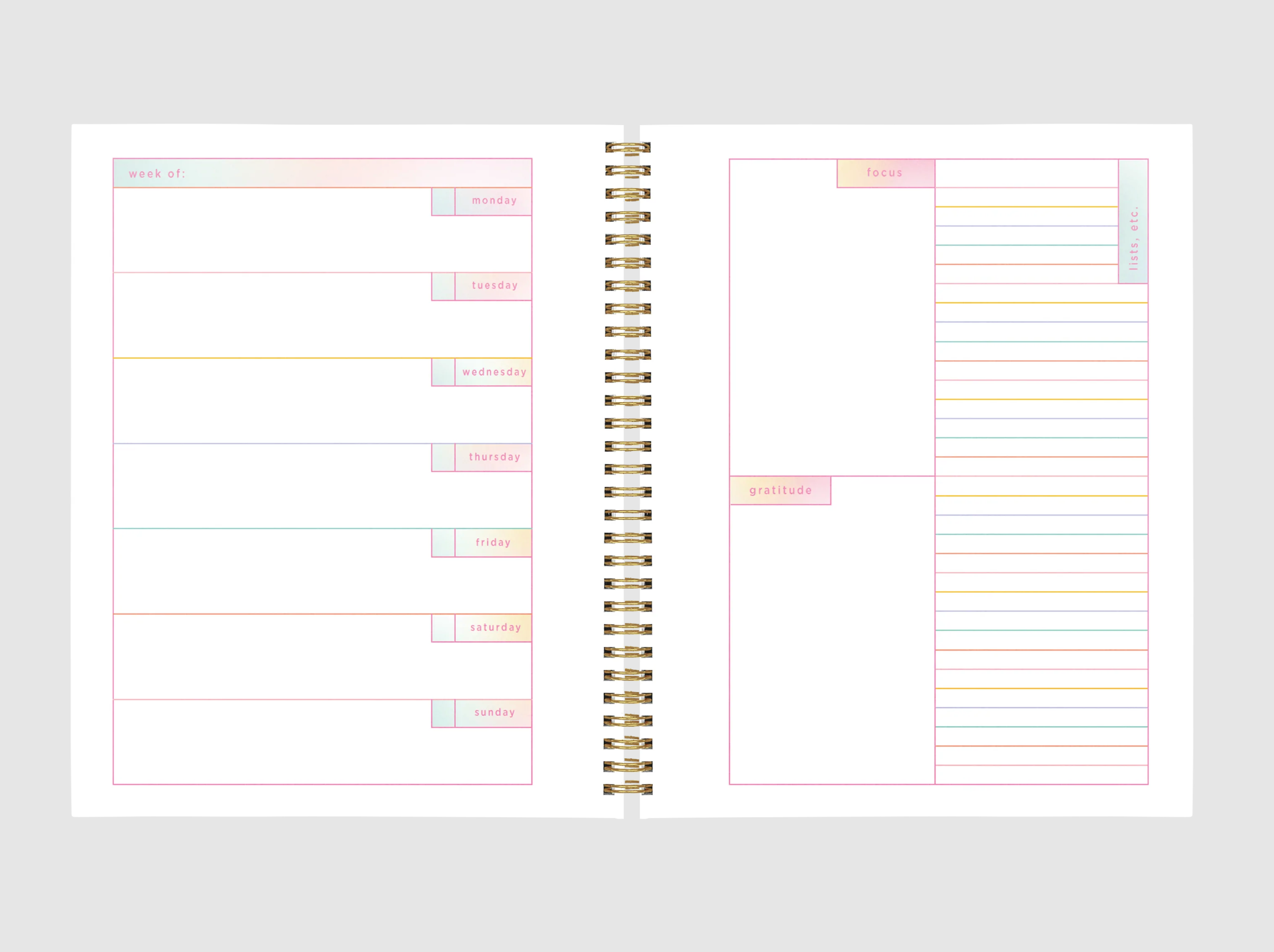 Making Plans - Undated Perpetual Planner