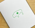 Buffalo Shamrock Card