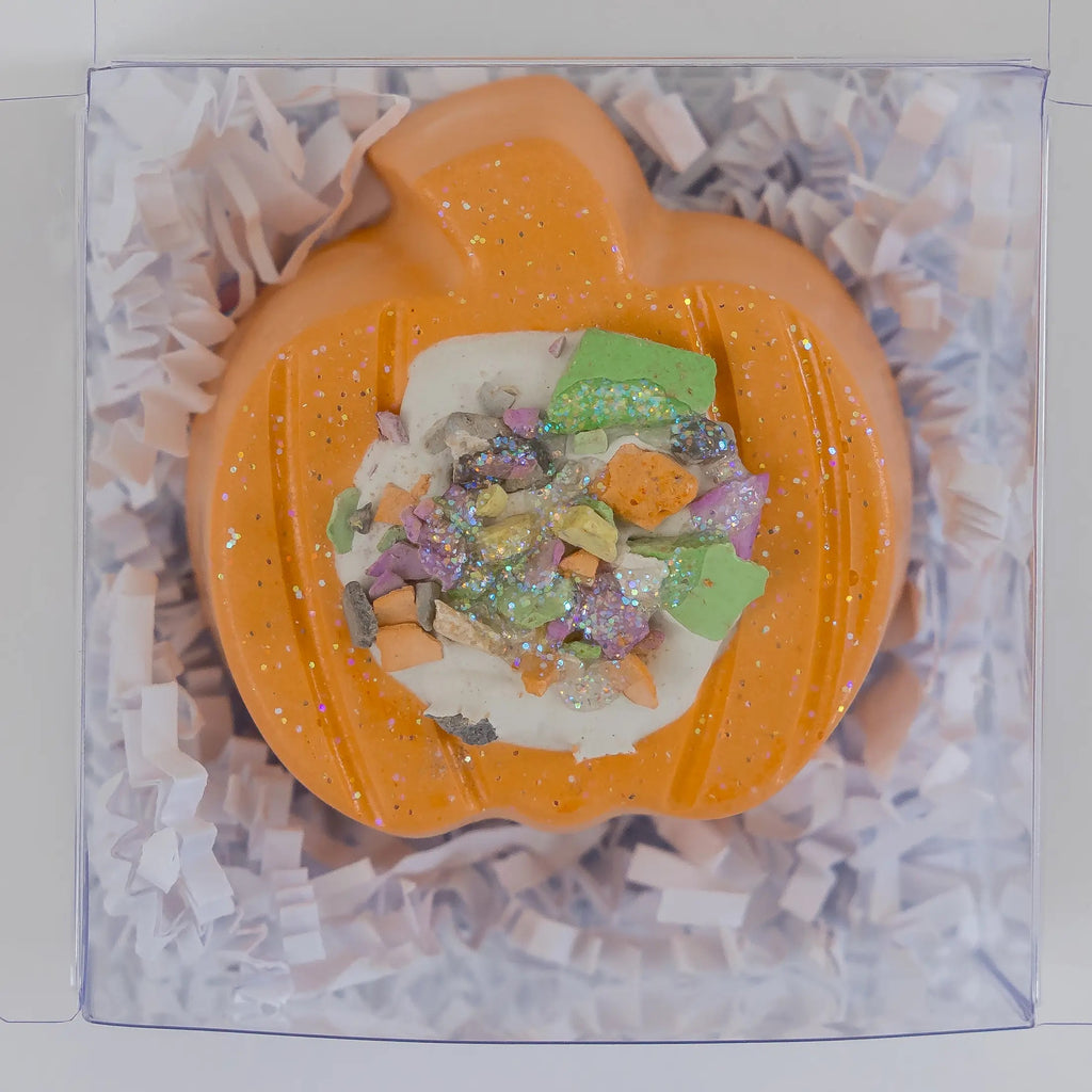 Pumpkin Sparkling Sidewalk Chalk - Treat Size