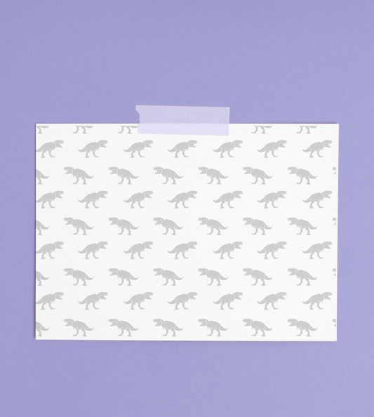 T Rex Note Cards