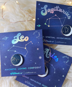 Constellation Zodiac Pin